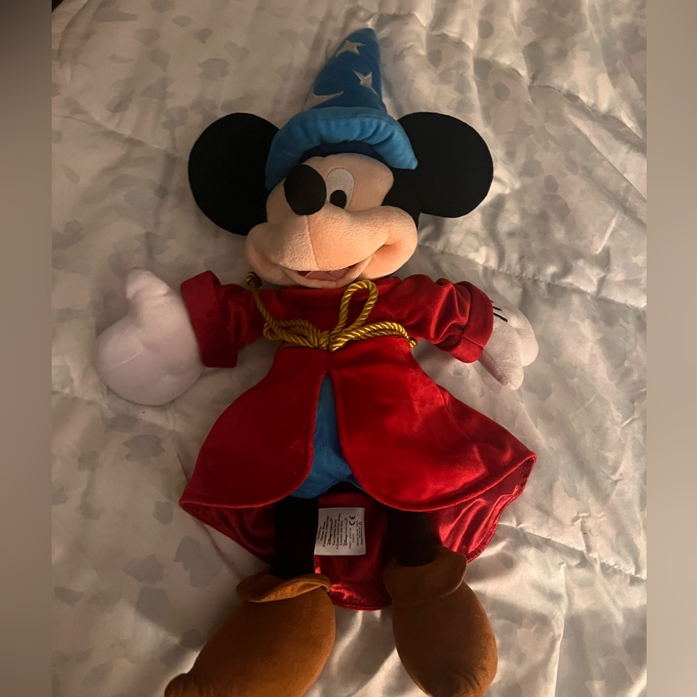 Officially licensed Disney Park, Fantasia, Mickey Mouse 22”medium size